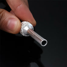 Bling Rhinestone-encrusted Aluminum Alloy Door Lock Knob Pins For Car Truck SUV