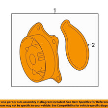 TOYOTA OEM-Engine Water Pump 1610009620