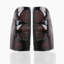 for 2003-2006 Chevy Silverado 1500 2500 Black Headlights + Smoke Tail Lights Set