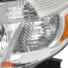 For 2008 2009 2010 Toyota highlander [Halogen Type] Chrome Headlights Pair