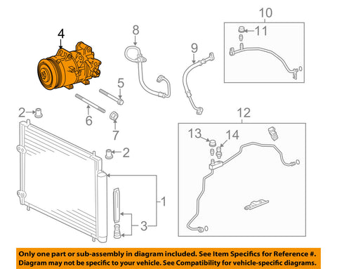 TOYOTA OEM 14-18 Corolla-A/c Compressor 8831002852