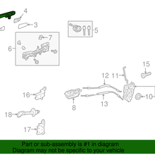 Genuine Toyota Handle Outside 69210-47041-B0