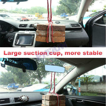 Universal Car Wide Flat Interior Rear View Mirror Suction Clip On Windshield x1