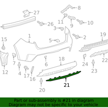 Genuine Toyota Lower Molding 52754-12902