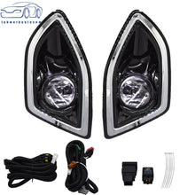 Pair Front Bumper Fog Lights Lamps Harness Switch Kit For Ford Edge 2015-18 US