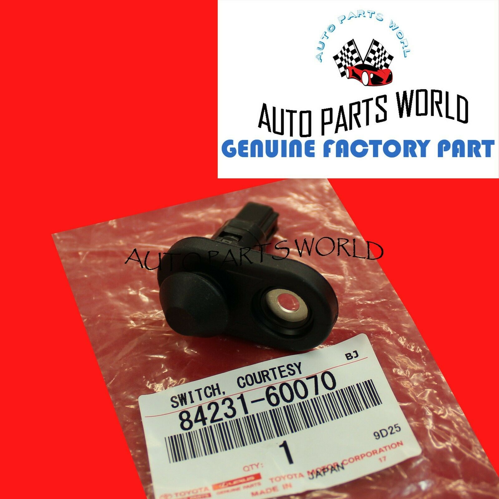 NEW GENUINE OEM TOYOTA LEXUS SCION DOOR COURTESY LAMP SWITCH ASSY 84231-60070