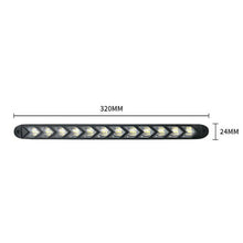 2x Car Flexible Daytime Lamp LED Flowing Light Waterproof Strip DRL Turn Signal
