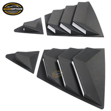 Fits 20-21 Toyota Corolla Side Cover Window Louver 4PC Matte Black