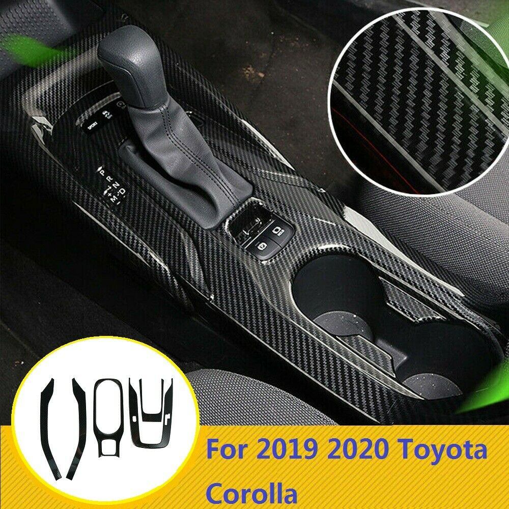For Toyota Corolla Hatchback 2019 2020 Inner Gear Panel Water Cup Holder Cover
