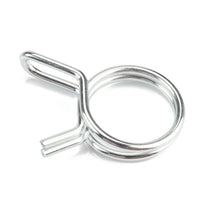 150x Stainless Steel Double Wire Fuel Line Hose Tube Spring Clamp Φ5-Φ14 For Car