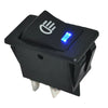 5x 12V 35A Car Fog Light Rocker Toggle Switch Blue LED Dashboard Sales Kits Hot