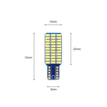 T10 LED License Plate Light Bulbs 6000K Super Bright White 168 2825 194 Canbus