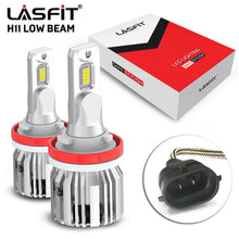 LASFIT H9 H11 LED Headlight High Beam Bulbs for Toyota Tacoma 2019 2020 6000K