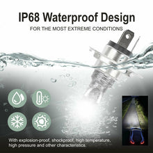 Combo 9005 9006 LED High-Low Beam Headlight Fog lights 100W 19000LM 6000K White