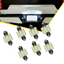 15Pcs 12V Xenon White Led light Bulbs Car Interior Package Deal Kits Accessories