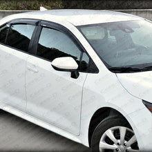 WINDOW VISORS for 2020 Toyota Corolla Sedan / DEFLECTOR RAIN GUARD VENT SHADE