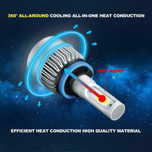 H11 H8 H9 LED Headlight Kit Low Beam Bulbs Super Bright 6000K 60Days Free Return