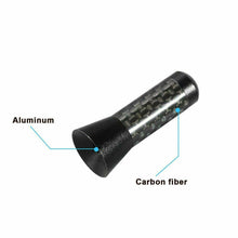 1.4" Universal Carbon Fiber Screw in Aluminum Car Short Signal Radio Antenna