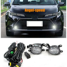 FIT For Toyota Corolla 2020 L/LE/XLE Refit LED Front Bumper Fog Lights lamp Kit