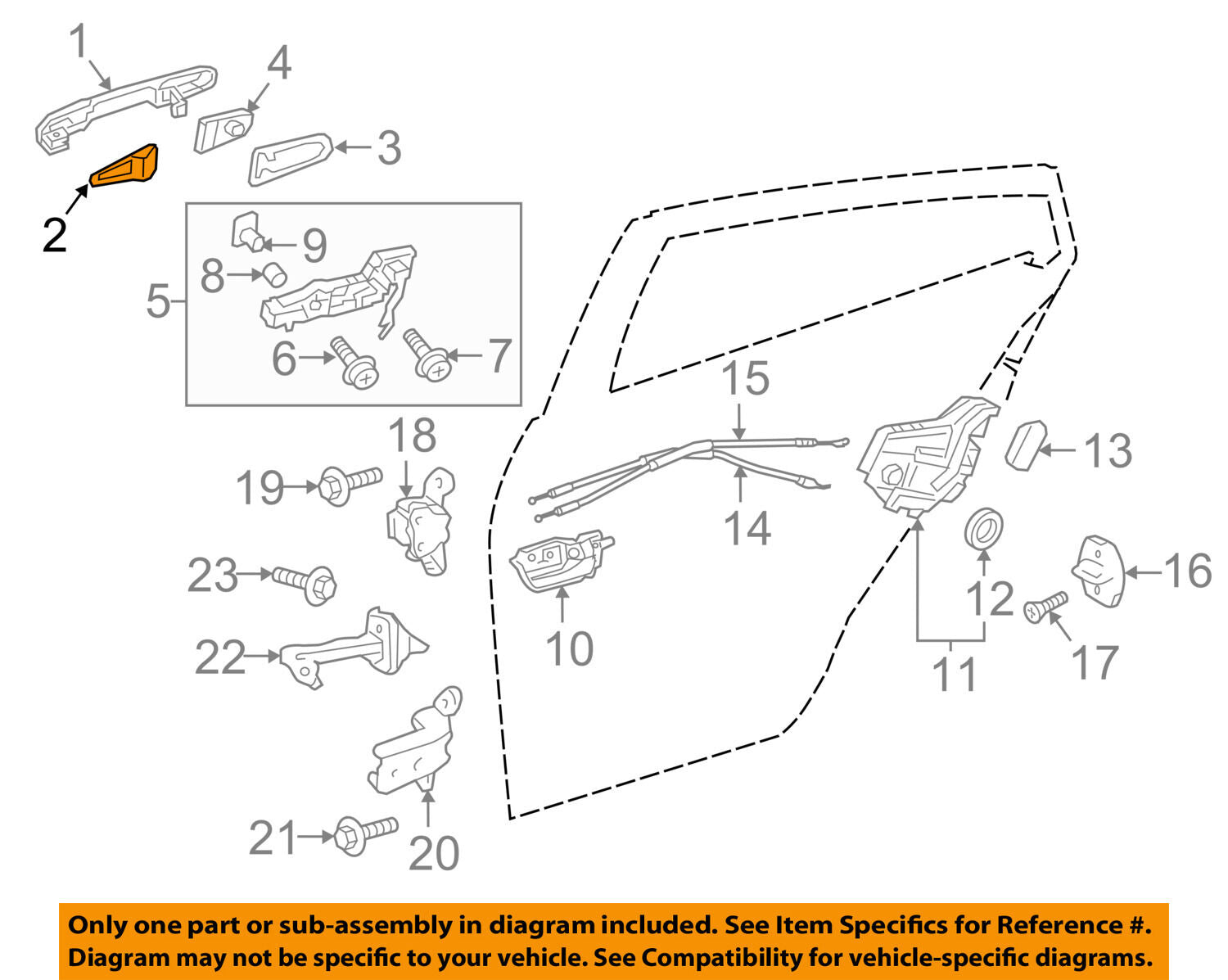 TOYOTA OEM 16-18 Prius Front Door-Handle, Outside Gasket 6924106080