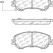 Disc Brake Pad Set Front Centric 301.17370