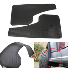 2Pcs UNIVERSAL 3D CARBON FIBER CAR MUDFLAPS MUD GUARD MUDGUARDS FENDER