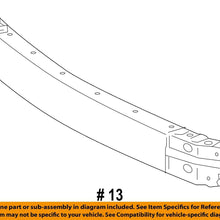 TOYOTA OEM 17-18 Corolla Front Bumper-Impact Bar 5202102240