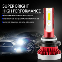 6000K White LED Kit Headlight + Fog Light Bulbs Combo For Honda Civic 2016-2019