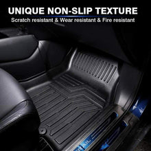 All Weather TPE Black Slush Floor Mats Liners 2 Rows For Nissan Rogue 2014-2020