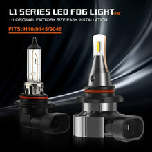 SEALIGHT H11 H8 H16 LED Fog Light Bulb 6000K Xenon White 5000 Lumens Pack of 2