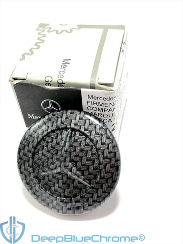 Mercedes E63 S63 AMG Carbon Fiber Front Grille Shell Emblem 07-13 OEM Badge Star