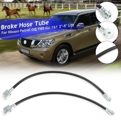 Brake Hose Tube Line For Nissan Patrol GQ Y60 GU Y61 2''-5'' Lifts NU 1988-2010