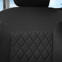 Front Bucket Seat Covers Pair Neosupreme For Auto Car SUV Black
