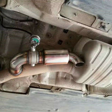 New Car Exhaust Pipe Muffler Resonator Chrome Stainless Steel Burnt Tip 2"Inlet