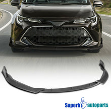 For 2019-2020 Toyota Corolla Black Front Bumper Lip Lower Spolier Splitter 3PCS