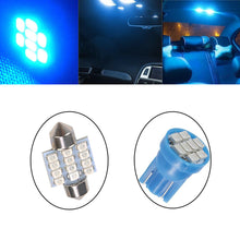 13x White Car Interior LED Lights For Dome License Plate Lamp Car Accessories