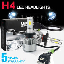 2 Bulbs H4 HB2 9003 LED Headlight Kit Combo 2600W 390000LM High Low Beam 6000K