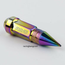 20pcs/set M12 x 1.25 Neo Chrome Lug Nuts Chromium Steel Steel Wheel Lug Nuts