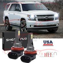 H11 LED Headlight Bulbs Conversion Kit Low Xenon White for Chevrolet Tahoe 15-20