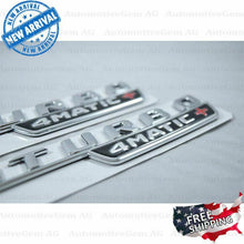 V8 BITURBO 4MATIC+ Plus Fender AMG Emblem Chrome Mercedes E63 GLC63 S63 GT63