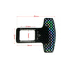 2PCS Universal Car Safety Seat Belt Buckle Alarm Stopper Clip Carbon Fiber Clamp