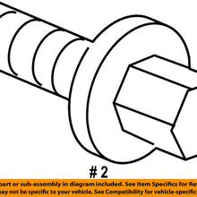 TOYOTA OEM 12-17 Camry-Steering Column Bolt 4589708010