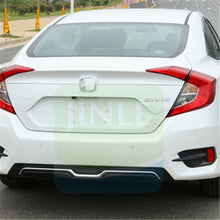 Fit For Honda Civic 2020 Sedan MK10 Rear Bumper Diffuser Lip Spoiler Fin Cover