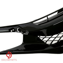 Fit Honda Civic 2019-2020 Front Upper Grille Type-R Style Gloss Black