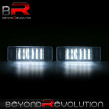 For Nissan Juke Versa X-Trail White 18-LED License Plate Rear Bumper Light Pair