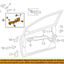 TOYOTA OEM 16-18 Prius Front Door-Handle Base Left 6920247040