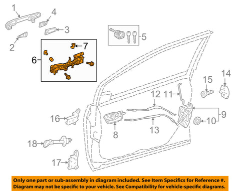 TOYOTA OEM 16-18 Prius Front Door-Handle Base Left 6920247040