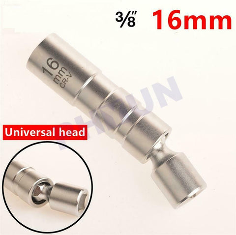 16MM Point Remover Wrench Spark Plug Socket Thin Wall 3/8