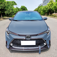 Fits Toyota Corolla LE 2020 Carbon Fiber Underbody Front Bumper Lip Diffuser
