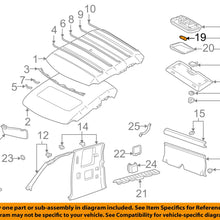 TOYOTA OEM Interior-Roof-Dome Lamp Bulb 9098114011